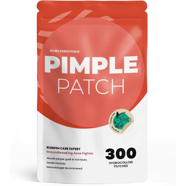 Pimple Patches for Face 300 Counts 4 Sizes by ROSELYNBOUTIQUE