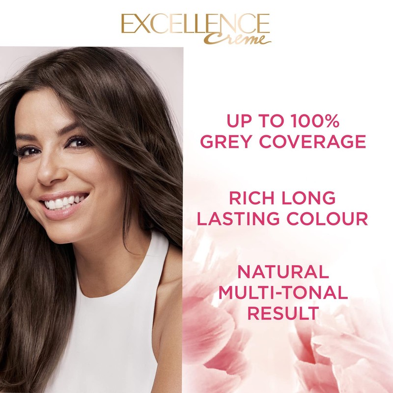 L'Oreal Paris Excellence Creme Hair Colour, Natural Dark Blonde (Number