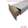 Kair Beige Airbrick Grille with Damper Flap for 150mm x