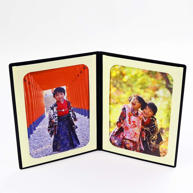 Yamadaya Hataya Blank Cover Photo Mount 2L Size 2-Sided Vertical