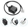 MEIRIYFA RJ11 Phone Jack to RJ45 Ethernet Converter Cable RJ45