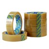 6 x Sellotape Original Golden Tape Roll Clear Non Static