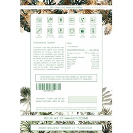 VivaNutria Acai Pellets 1000 Pieces I 500 g | Raw Food Quality I 100% Pure Tablets | Lactose Free and Gluten Free | From Controlled Cultivation and Laboratory Tested | Vegan