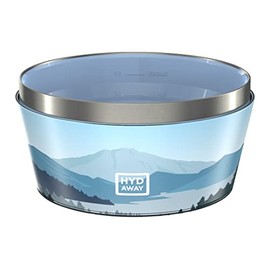 HYDAWAY Collapsible Insulated Bowl | Portable, Packable, Insulating, Resealable, Hot-and-Cold Dinnerware for Camping, Hiking, Backpacking, Van Life, Travel | 1-Quart Capacity