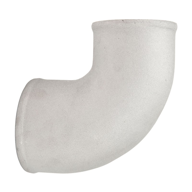 90 Degree Reducing Elbow Pipe Good Sealing Rustproof Cast Aluminum