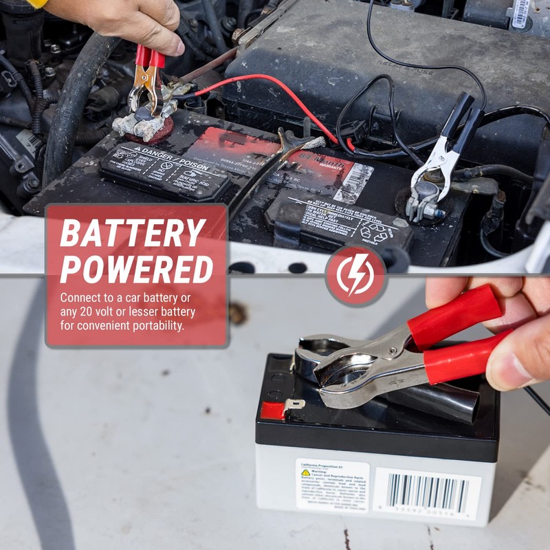 DC Cable Car/Marine Battery for Electric Powered Siphon Pumps