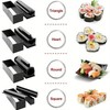 THP DEALS Sushi Making Kit Sushi Maker 12 Pcs Plastic