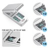 JEINAPA Aluminum Pill Splitter Cutter with Auto Centering Device, 316L