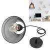 Wrought Iron Pendant Light Nordic Innovative LED Hanging Lamp Living