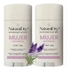 Desodorante Natural Mujer 24 H Sin Aluminio Lavanda Pack