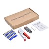 moinkerin Coaxial Cable Crimper Coaxial Cable Stripping Tool Cable Stripper