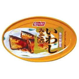 nissui iwashi miso ni, Misoni Sardines in Soybean Paste 3.52oz x3 Cann