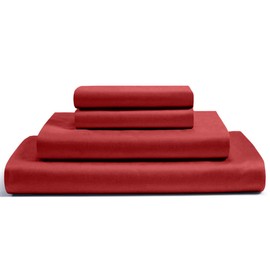 Giza-Egyptian-Set-My-Sheet-&-Pillow, 100% Giza Egyptian 1000-Thread Count Cotton Sheet Set |Queen Size, Burgundy Color| 4-PC Sheet Set, Soft Giza Cotton Sheets Set, 15 Inch Deep Pocket