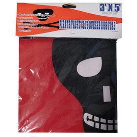 Pirate Yacht Club Burgee 1898 Red Premium Quality Heavy Duty Fade Resistant 3x5 3'x5' 100D Woven Poly Nylon Flag Banner Grommets