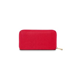 Baroncelli Leather Wallets For Women Size Large (red plain big)