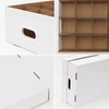 DIICCYO 6 Pcs Cardboard Mason Jar Storage Box for 16