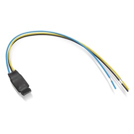 RED WOLF Car 12V to 5V Step Down Interface Wire Adapter Fit for 1997-2008 Ford Mustang GT, 2000-2006 Escape, Install Aftermarket Radio Stereo Headunit Eliminate Pop Noise