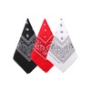 Bycc Bynn 3 Pack Pure Cotton Paisley Pattern Bandanas Square
