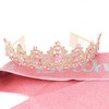 YISSION Birthday Girl Sash & Crown, Pink Princess Tiara Crown