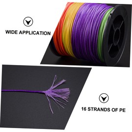 Gatuida 1 Roll Strands Braided Fishing Line Durable Pe Fishing Rope for Saltwater Freshwater High Sensitivity Low Memory Abrasion Resistant for Sea and Lake