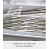 Yamazaki 5413 3D Oblique Cutlery Case, White, Approx. W13.8 x