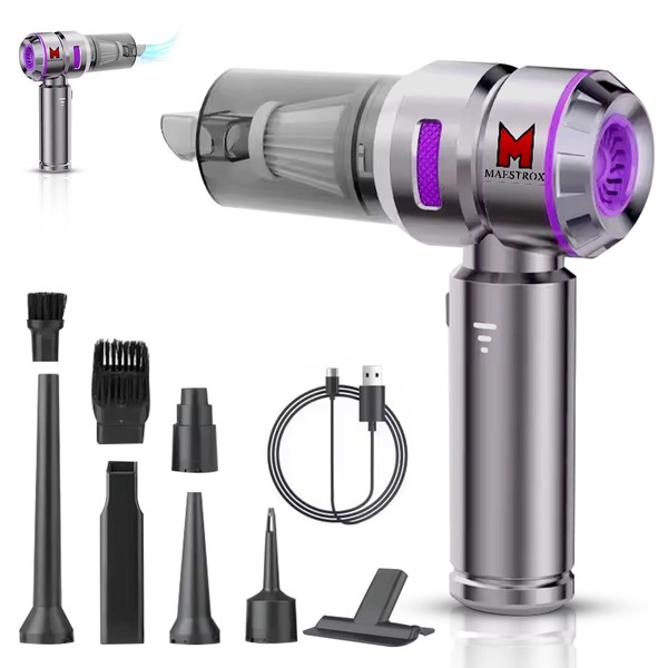 Maestrox Wireless Handheld Vacuum Cleaner 18000Pa Strong Suction Portable for