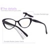 MODFANS Women Reading Glasses Blue Light Blocking 2.5 Ladies Readers