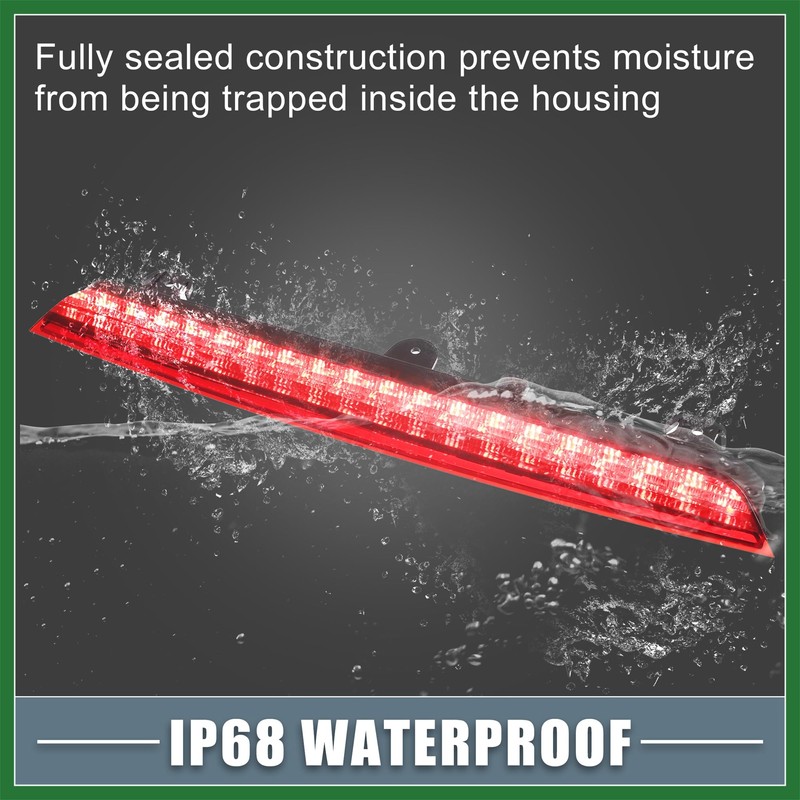 Motoforti LED Third 3rd Brake High Mount Stop Light XL3Z13A613AA