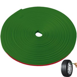 8 m Car Wheel Protection Ring, Edge Protection Car Door, Rubber Decoration Strips, Edge Protection for Sheet Metal, Car Rim Protection, Decorative Strips for Car Rims, Rim Protection, Wheel Decoration