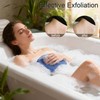 SZWLJ African Net Sponge Brown 1PCS Exfoliating Body Scrubber 45inch