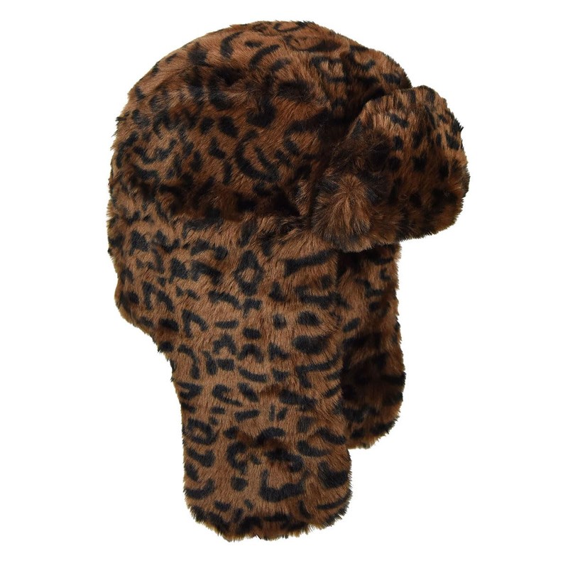 Kangol Leopard Trapper - Leopard/L Leopard, Large
