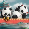 52TOYS Panda Roll Dragon Boat Racing Series 1PC Action Figure,