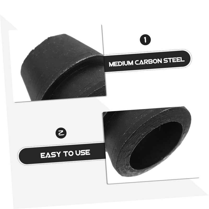 Abaodam 4pcs Reinforced Metal Axe Wedges Kit for Carpentry and