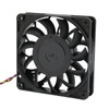 120mm Computer Case Fan Double Ball Bearing Support PMW Temperature