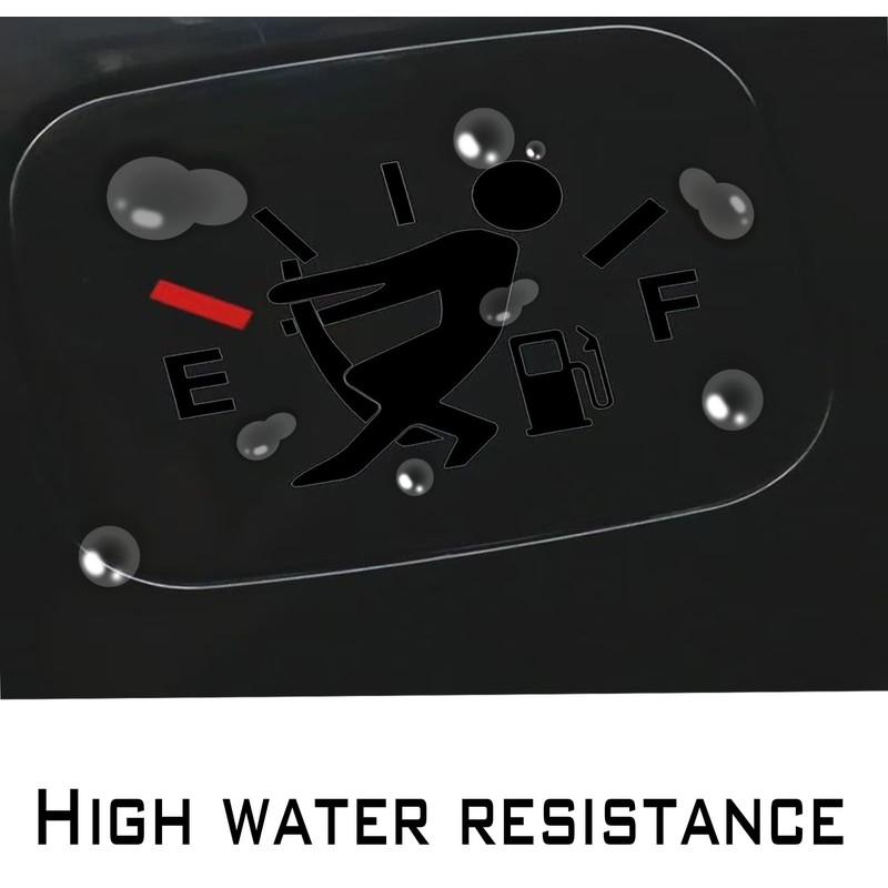 1 Pcs Car Fuel Cap Sticker, Funny Car Stickers, Fuel