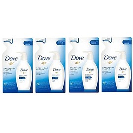 Dove Moisture Milk Cleansing, Refill 6.3 fl oz (180 ml) x 4 Packs