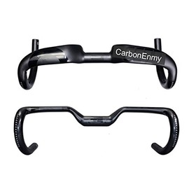 Ultra Light Aero Carbon Triathlon/Time Driving Road Handlebar UD 40 42 44 mm, black