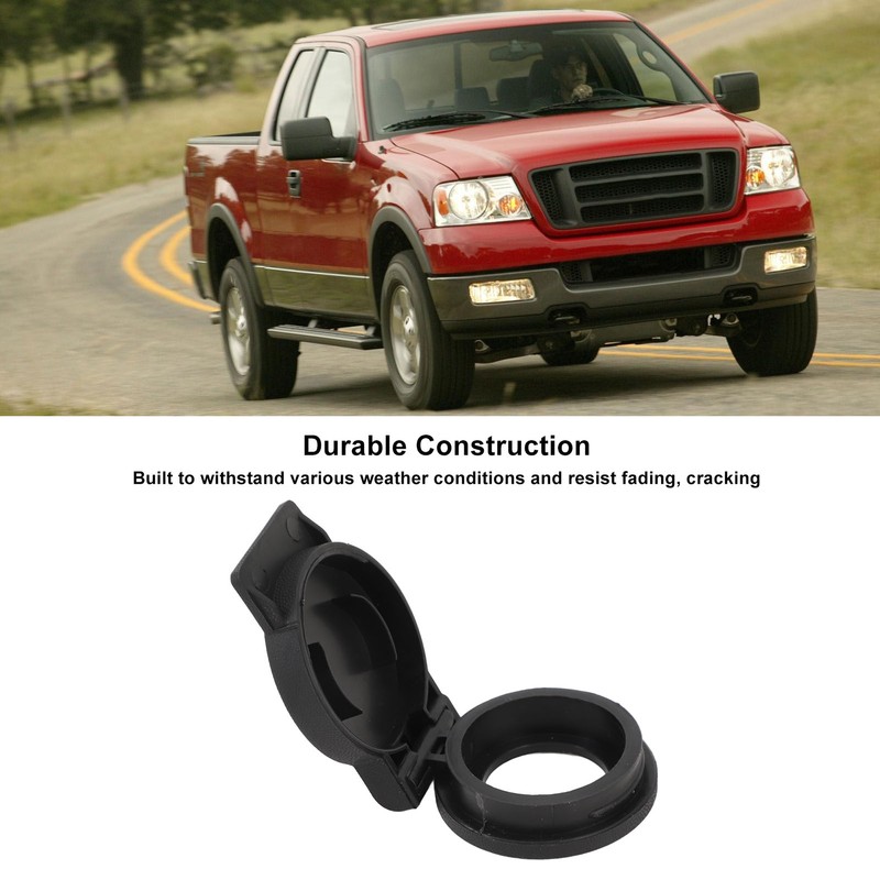 Rear Bumper Spare Tire Lock Cover ABS Plastic Wear Resistance