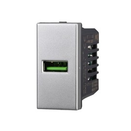 Module Switch ShUCKO TV Buttons Compatible Dimmer Series AXOLUTE Grey - ETTROIT (USB 2.1AMH)