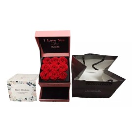 KARI HERNANDEZ San Valentin Regalo Rosas De Jabon Arreglo Novia Amiga Mama