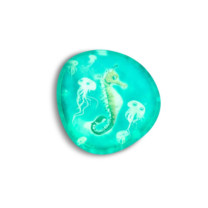 ergobag Velcro – 1 piece, Velcro Synthetic, Seahorse