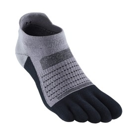 UBUMO Toe Socks for Men and Women Coolmax Five Finger No Show Athletic Running High Performance Lightweight 3 Pairs