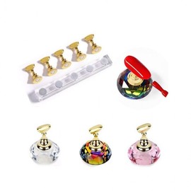 Lumina D 3-piece set nail art magnetic crystal tip stand selection/CRIS tip stand 0 1 pink