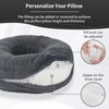 Ear Piercing Pillow with Removable Pillowcase, Adjustable Padding Side Sleeper