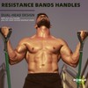 POWLIF Resistance Bands Handles, Multi-Purpose Exercise Handles for Resistance Bands,
