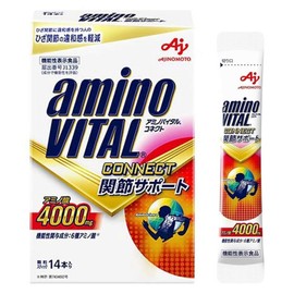 Amino Vital Connect Joint Support Amino Acid 4000mg Collagen Ingredients 6 Types Lemon Flavor 14 Pieces, 14 Pieces / 아미노바이탈 커넥트 관절 서포트 아미노산 4000mg 콜라겐 성분 6종 레몬맛 14개입, 14개
