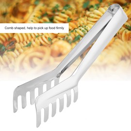Comb Shaped Spaghetti Tongs Stainless Steel Pasta Clip Kitchen Cooking Tool