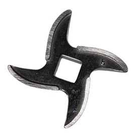 National Band Saw Meat Grinder Blade - #8 Grinder Knife with Hardened Raised Edges, Longer Lasting, Meat Grinder Blade, Meat Grinder Replacement Parts, Fits All With Size #8 Grinders, GK8