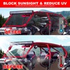 StarknightMT RZR XP4 1000 Window Mesh, Shield Ventilated Protective Door