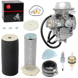 Carburetor Carb & Air Filter & Guide Intake Manifold Boot Kit For Yamaha Grizzly 660 2002 2003 2004 2005 2006 2007 2008 Carb